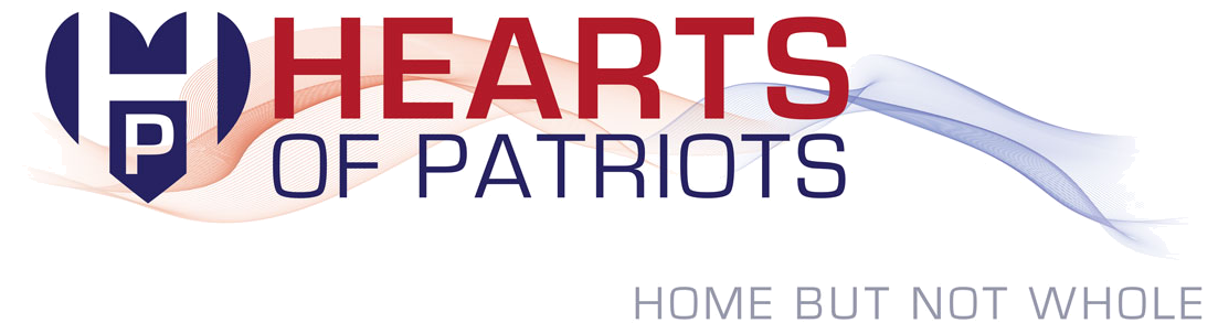 Hearts of Patriots - Home but not whole logo